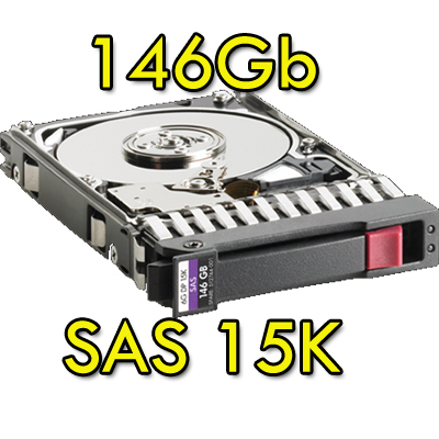 Rnw365 Hard Disk per Server HP SAS 2.5  146Gb 15K Hot Swap per Proliant DL ML BL G5 G6 G7