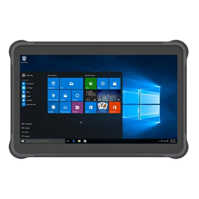 Rnw365 Tablet RUGGETEK RT 310 Rugged Intel Atom x5-Z8350 1.4GHz 4Gb 64Gb 10.1  WiFi 4G LTE Windows 10 Pro + Tastiera