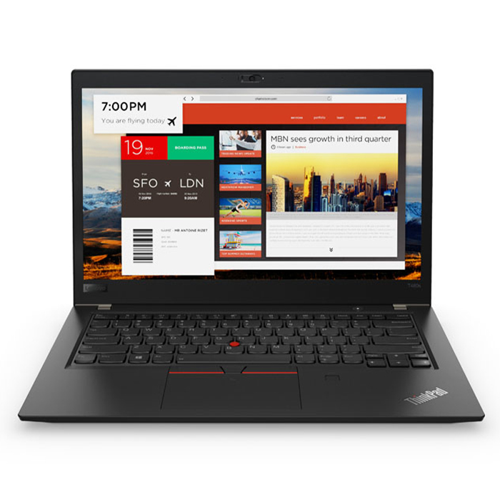 Rnw365 Notebook Lenovo ThinkPad T480s Core i5-8250U 1.6GHz 8Gb 256Gb SSD 14  Windows 10 Professional [Grade B]