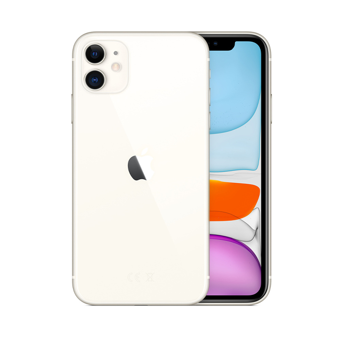 Rnw365 Apple iPhone 11 128Gb White MWM22AE/A 6.1  Bianco