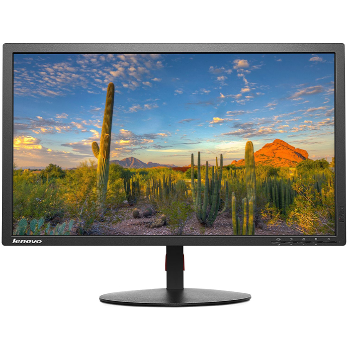 Rnw365 Monitor Lenovo ThinkVision T2424ZA 24 Pollici 1920x1200 WUXGA USB VGA HDMI DP Black