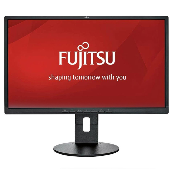 Rnw365 Monitor Fujitsu B24-8 TS 24 Pollici 1920x1080 Full-HD USB VGA DVI HDMI Black