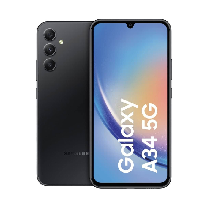 Rnw365 Smartphone Samsung Galaxy A34 5G SM-A346B 128GB 6.6  SuperAMOLED 48MP Graphite [Grade A]
