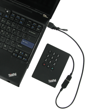 Lenovo HDD ThinkPad USB 3.0 Secure Hard Drive - 1TB