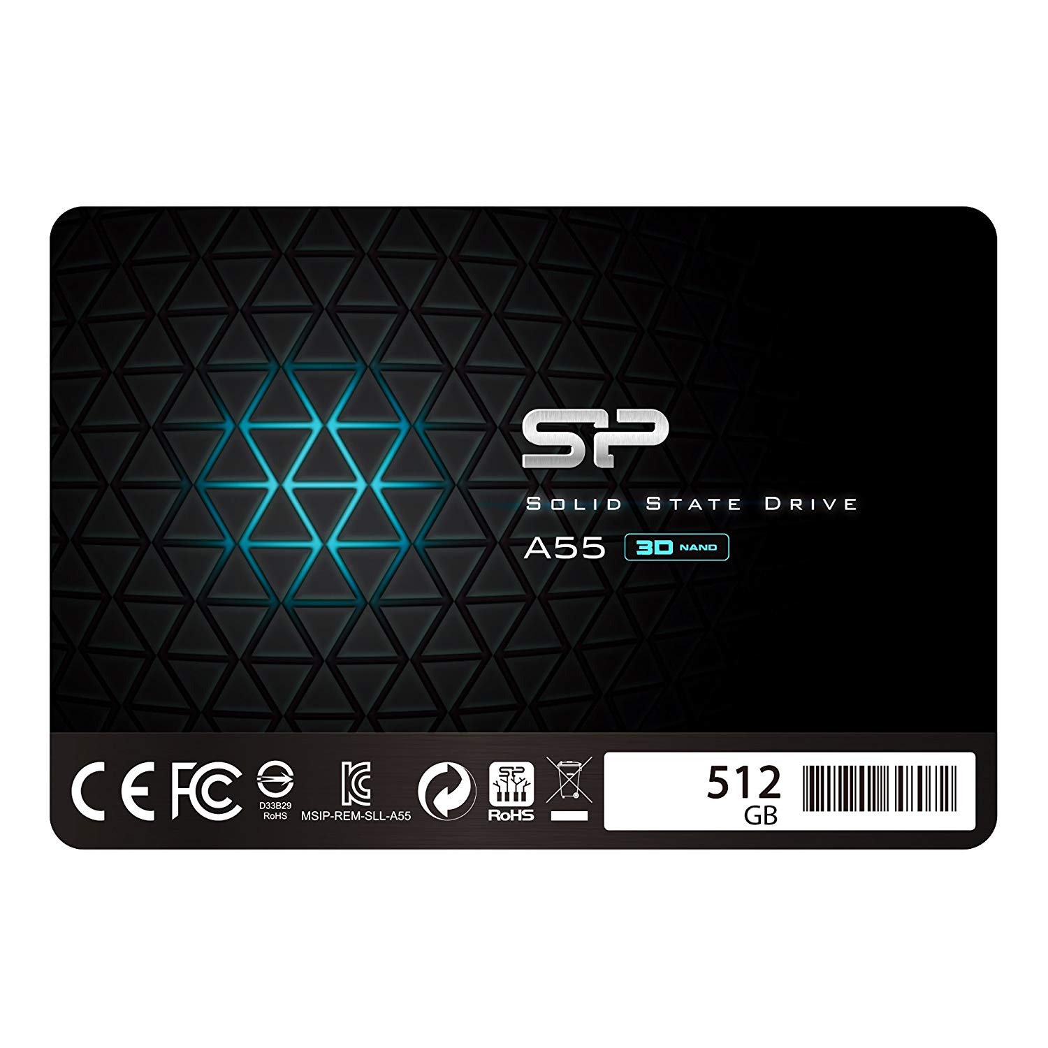 SP SSD 512GB 2.5 3D NAND R-W 560-530