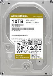 WD HD GOLD 10TB 3.5 INT SATA 7200 RPM