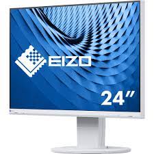 EIZO FlexScan Ultra-Slim-Monitor 24 / 16:9 / 1920x1080 / 250 cd/sqm / 178/178 / IPS LCD / Display Port / HDMI / DVI-D / DSub / USB hub / Auto EcoView / bianco