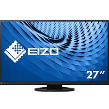 EIZO FlexScan Ultra-Slim-Monitor 27 / 16:9 / 2560x1440 / 350 cd/sqm / 178/178 / IPS LCD / Display Port / HDMI / DVI-D / USB hub / Auto EcoView / nero