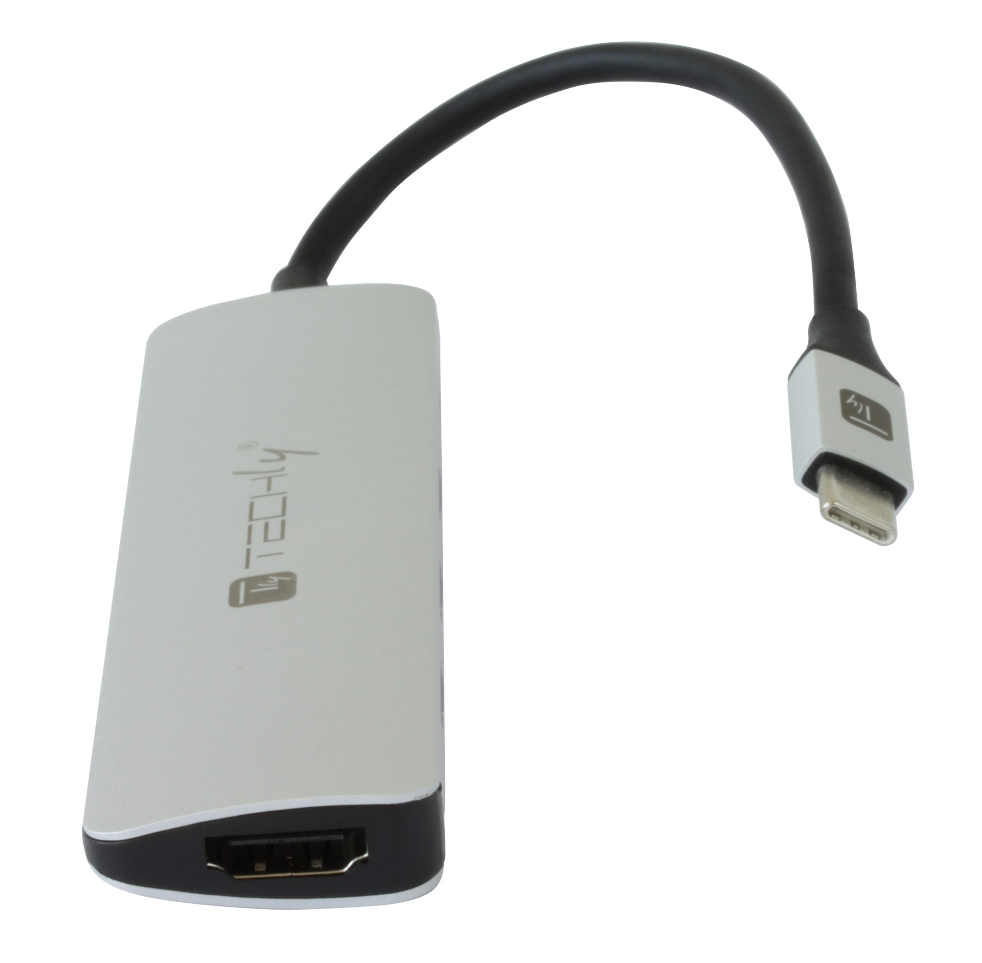 Hub USB-C con HDMI 4K E PD