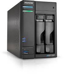 ASUSTOR NAS 2 BAY DeskTop 2x 2.5-3.5 Hdd-SSD J4125 QC 2.0GHz 4GB DDR4 (Max.8GB) 2x2.5Gbe 3Y