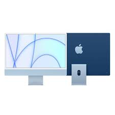 24-inch iMac with Retina 4.5K display M1 chip with 8-core CPU and 8-core GPU, 256GB - Blue
