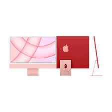 24-inch iMac with Retina 4.5K display M1 chip with 8-core CPU and 8-core GPU, 256GB - Pink