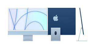 24-inch iMac with Retina 4.5K display M1 chip with 8-core CPU and 8-core GPU, 512GB - Blue