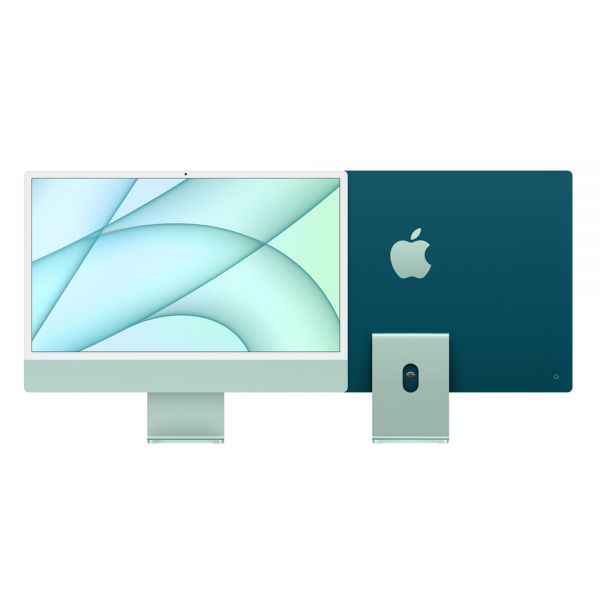 24-inch iMac with Retina 4.5K display M1 chip with 8-core CPU and 8-core GPU, 512GB - Green