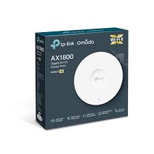 Omada Wireless N Access Point AX1800 Ceiling Mount DualBand EAP620 HD Wi-fi 6-1P Gigabit RJ45 802.3at PoE MU-MIMO