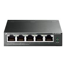 SWITCH 5P Gigabit TL-SG105PE con 4P PoE+ -Garanzia a vita