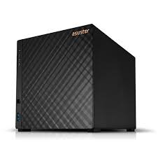 ASUSTOR NAS 4 BAY DeskTop 4x 3.5 Hdd RTD1296 QC 1.4GHz 1GB DDR4 1xGbe 1x2,5Gbe 3Y