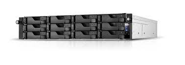 ASUSTOR NAS 12 BAY Rack 2U 12x 2.5/3.5 Hdd/SSD Atom QC 2.1GHz 8GB DDR4 (Max. 128G) 2xGbe, 2x2,5Gbe RINDONDANTE 3Y