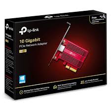 Scheda di Rete TX401 10Gigabit Pci Express 3.0 incl. Cavo CAT6A supp.standard di rete 10/5/2.5/1 Gbps