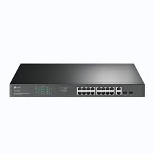 SWITCH 16P Gigabit PoE+ RJ45 TL-SG1218MP 2P Gigabit non PoE RJ45-2 slot Gigabit Combo SFP