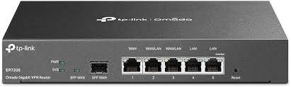 Omada ROUTER Gibabit Dual-WAN VPN TL-ER7206 5P Giga 1P Giga SFP WAN+1P Giga RJ45 2P WAN/LAN