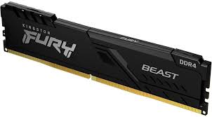 KINGSTON DDR4 16GB 3200MHZ FURY BEAST BLACK
