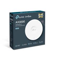 Omada Wireless N Access Point AX3000 Ceiling Mount DualBand EAP650 Wi-fi 6-1P Ã1Gbps RJ45 802.3at PoE, MU-MIMO,2 ant.int