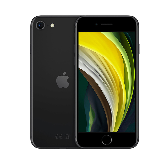 Rnw365 Apple iPhone SE 2020 128Gb Black (Seconda gen.) MXD12QL/A 4.7  Nero