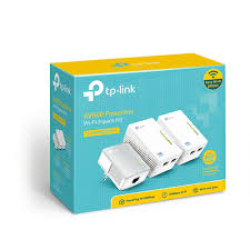 POWERLINE 500M Wireless EXTENDER TL-WPA4220T-KIT (Kit 3pcs) incl. 2pcs TL-WPA4220 + 1 TL-PA4010 - Garanzia 3 anni-