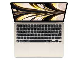 13-inch MacBook Air M2 chip with 8-core CPU and 8-core GPU, 256GB - Starlight