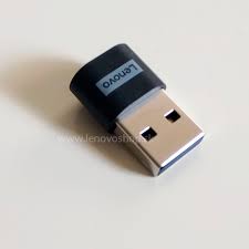 Lenovo Adattatore USB C USB-C (Female) to USB-A (Male)