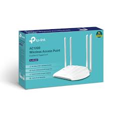 Wireless AC1200 ACCESS POINT Dual Band TL-WA1201 1P Gigiabit Supp-.Poe -4 Ant. Fisse - GARANZIA 3 ANNI-