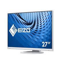 EIZO FlexScan Ultra-Slim-Monitor 27 / 16:9 / 2560x1440 / 350 cd/sqm / 178/178 / IPS LCD / Display Port / HDMI / DVI-D / USB hub / Auto EcoView / bianco