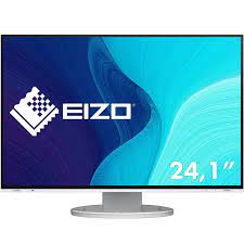 EIZO FlexScan Ultra-Slim-Monitor 24 / 16:10 / 1920x1200 / 350 cd/sqm / 178/178 / IPS LCD / USB-C / Display Port / HDMI / USB hub / Auto EcoView / bianco