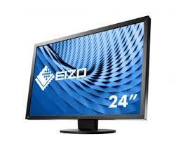 EIZO FlexScan Slim-Monitor 24 / 16:10 / 1920x1200 / 300 cd/sqm / 178/178 / IPS LCD / Display Port / DVI-D / DSub / USB hub / Auto EcoView / EcoView Sense / nero