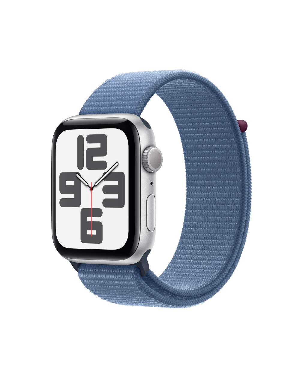 Watch SE GPS 44mm Silver Aluminium Case with Winter Blue Sport Loop