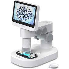Smart Microscope M2A - WiFi  LCD 4.3 - Zoom 20x A 200x - Ris 2.1Mp - Ricaricabile Batt.Litio