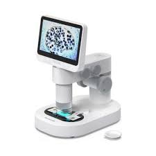 Smart Microscope MX - LCD 9 Touch Screen - Zoom 50-100x 800x 1000x - Ris 5Mp - Ricaricabile Batt.Litio