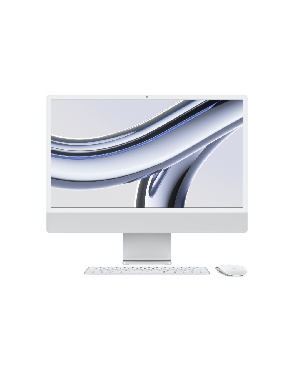 24-inch iMac with Retina 4.5K display M3 chip with 8-core CPU and 10-core GPU 8GB 256GB SSD - Silver