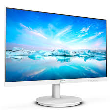 Philips Monitor Desktop V-line Monitor 24 IPS 1920x1080 75Hz 4ms White Audio