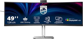 Philips Monitor Desktop B-line Monitor Curvo 49 32:9 VA 75Hz 4ms Audio