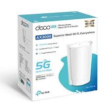 Wireless ROUTER 5G AX3000 Home Mesh Wi-Fi 6 Deco X50-5G(1-pack)-574 Mbps 2.4 GHz + 2402 Mbps 5GHz