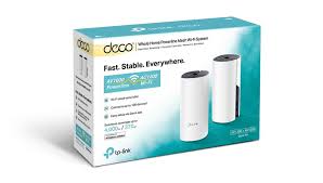 Wireless ROUTER AC1200 Home Hybrid Mesh DECO P9(2-pack) con powerline AV1000 2P Gigabit 1P USB 2 ant.int.- MU-MIMO