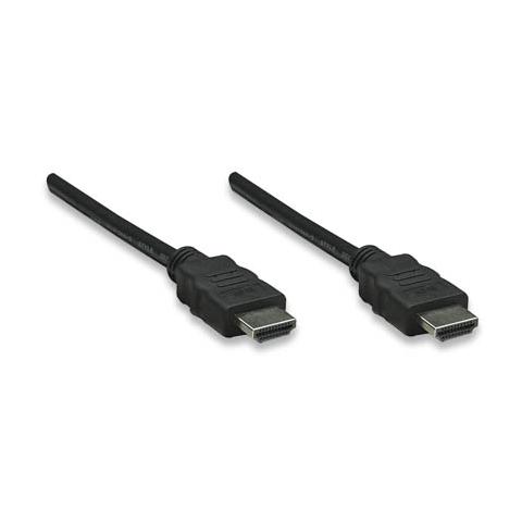 Cavo HDMI High Speed con Ethernet A/A M/M 0,5 mt Nero