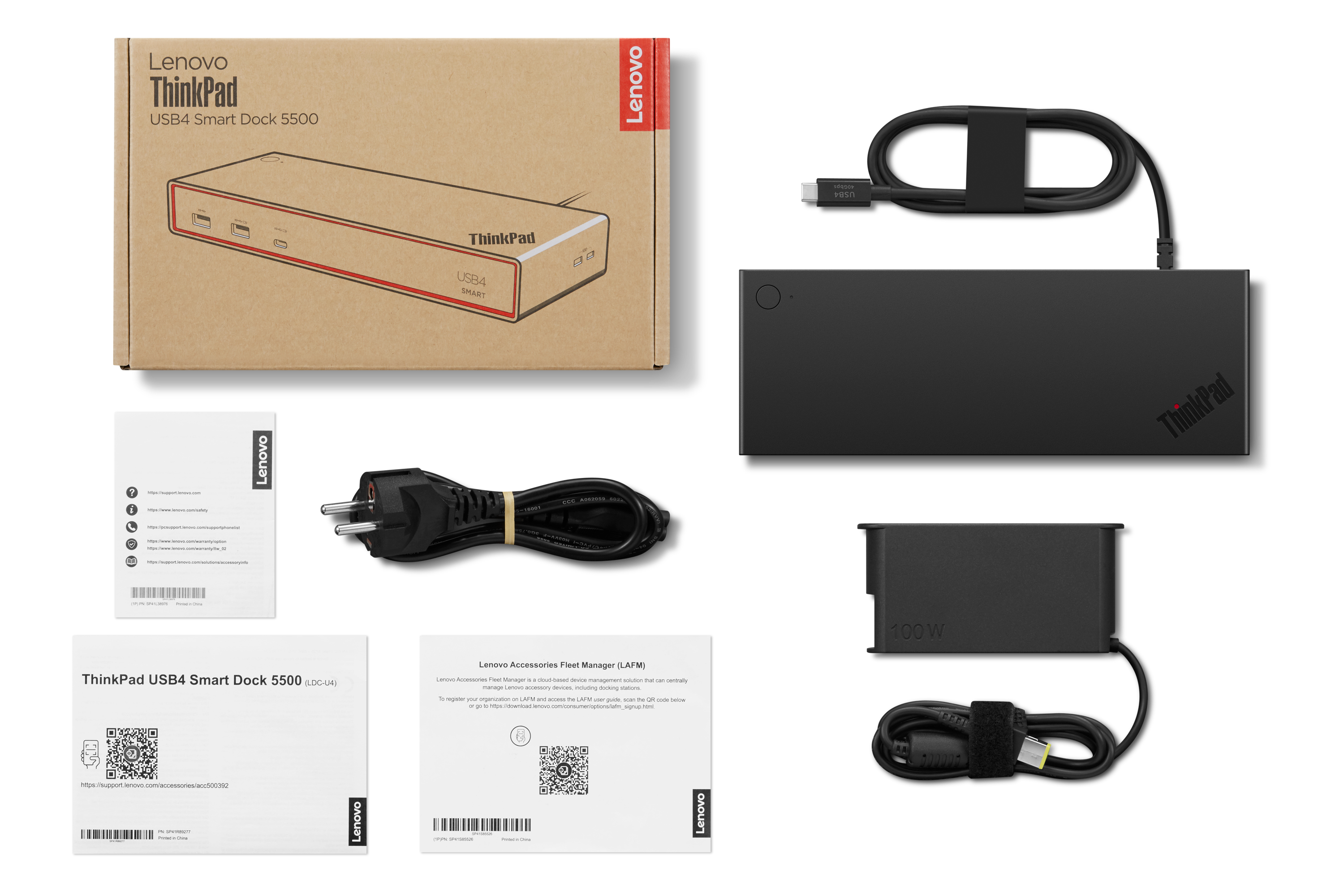 Lenovo ThinkPad USB4 Smart Dock 5500 - 100W EU [Smart Docking]