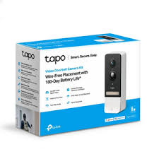 KIT VIDEOCITOFONO SMART TP-LINK Tapo D230S1 (incl.1 TAPO D230 + 1 Tapo H200) - 2K 5Mp 2560X1920 - 2.4Ghz-batt.ric.