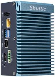SHUTTLE SPCEL02P CELERON J6412 (POE) 3*USB 2*GBITLAN COM HDMI 24-7 FANLESS