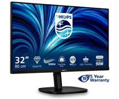 Philips Monitor Desktop 31 5 MONITOR 2560X1440 REG ALT USBC
