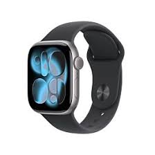 Apple Watch Series 11Â GPSÂ 42mmÂ Space Grey Aluminium Case with Black Sport Band - M/L