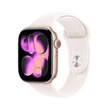 Apple Watch Series 11Â GPSÂ 46mmÂ Rose Gold Aluminium Case with Light Blush Sport Band - M/L
